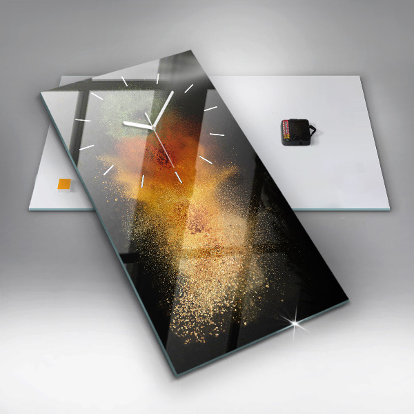 Zegar ścienny pionowy Rozsypane przyprawy