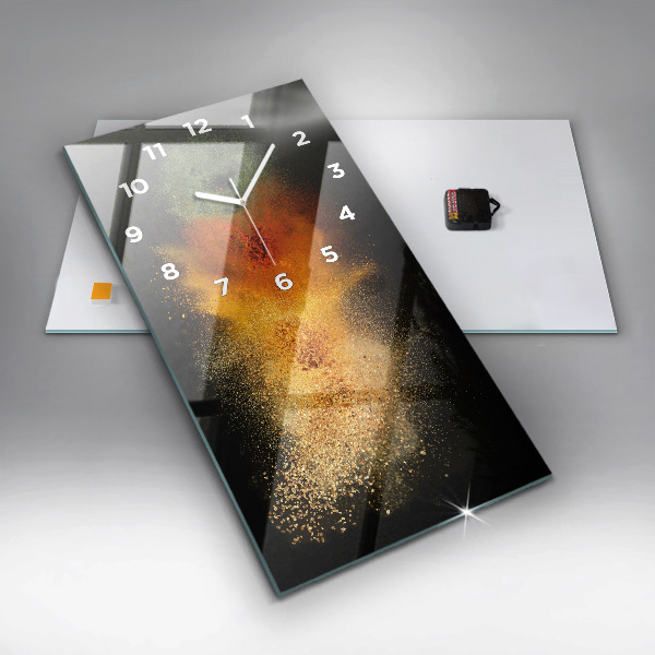 Zegar ścienny pionowy Rozsypane przyprawy