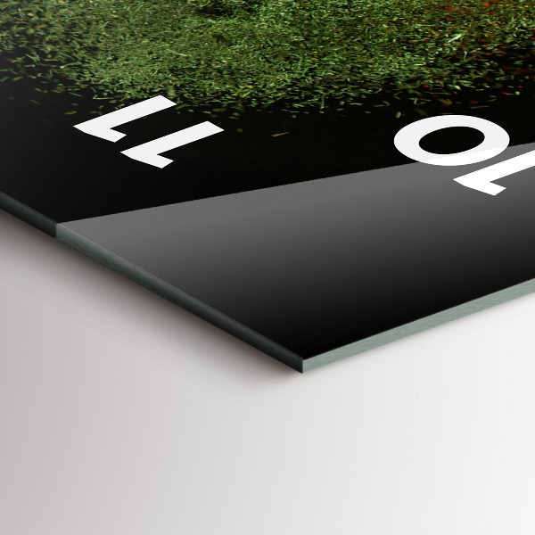 Zegar ścienny pionowy Rozsypane przyprawy