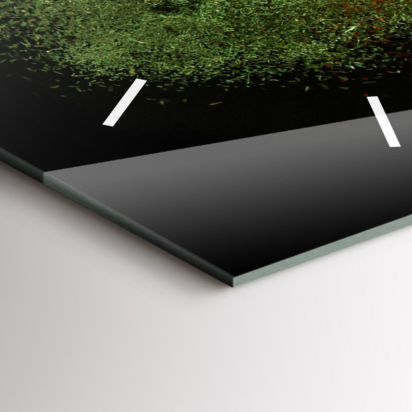 Zegar ścienny pionowy Rozsypane przyprawy