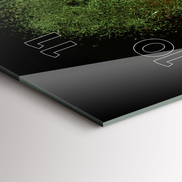 Zegar ścienny pionowy Rozsypane przyprawy