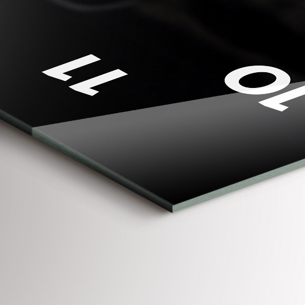 Zegar ścienny pionowy Filiżanka i ziarna kawy