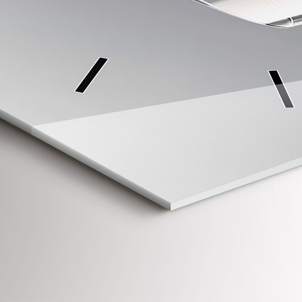 Zegar ścienny pionowy Lampka czerwonego wina