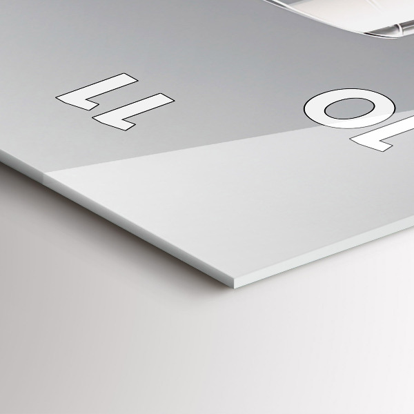 Zegar ścienny pionowy Lampka czerwonego wina