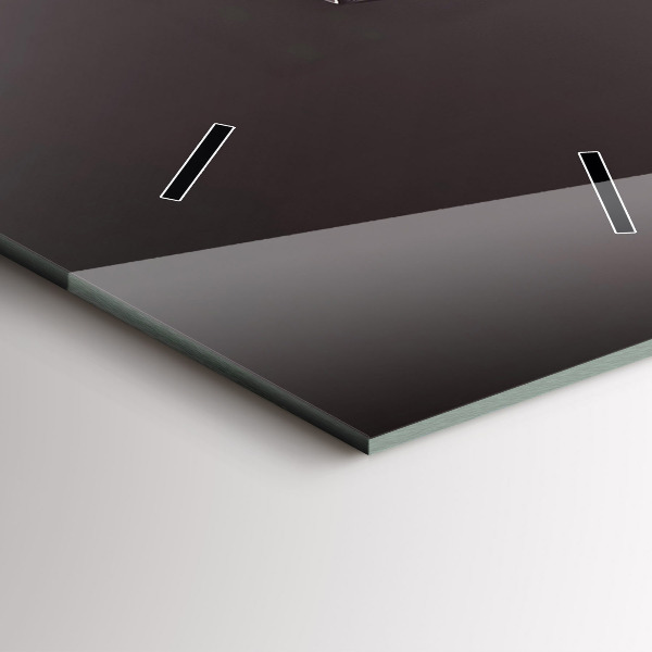 Zegar ścienny pionowy Lampka czerwonego wina