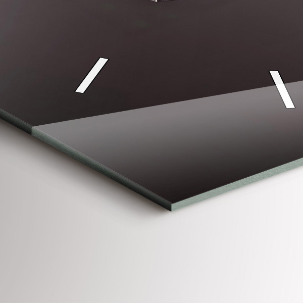 Zegar ścienny pionowy Lampka czerwonego wina