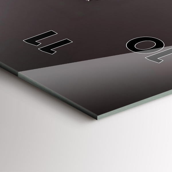 Zegar ścienny pionowy Lampka czerwonego wina