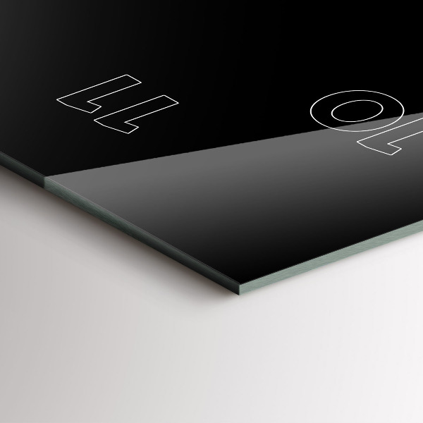 Zegar ścienny pionowy Filiżanka kawy