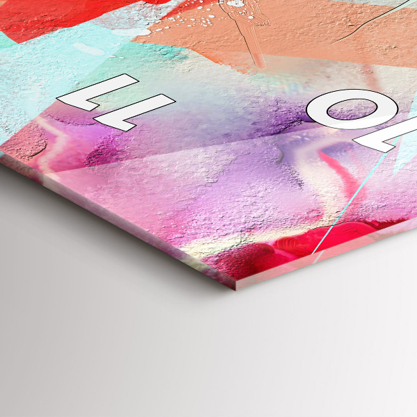 Zegar ścienny pionowy Rzędy przypraw