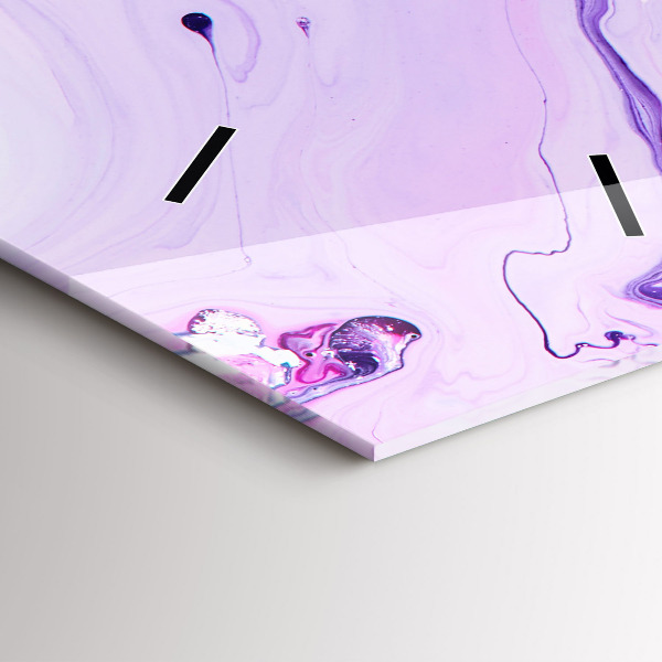 Zegar ścienny pionowy Kolorowe tło