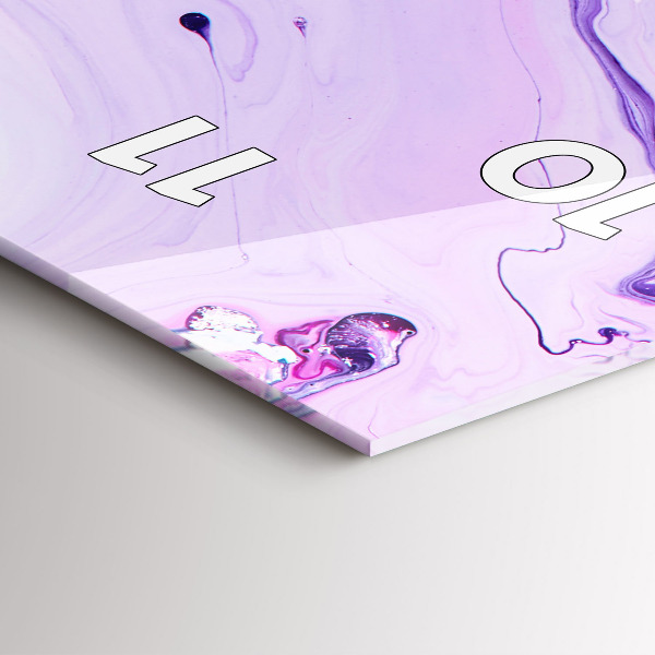 Zegar ścienny pionowy Kolorowe tło