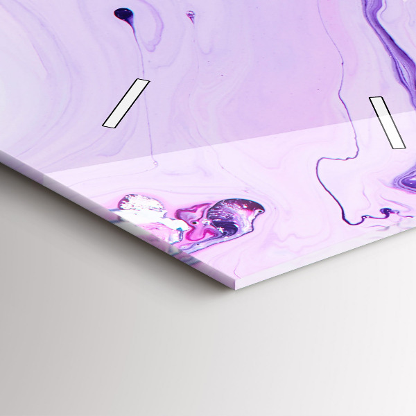 Zegar ścienny pionowy Kolorowe tło