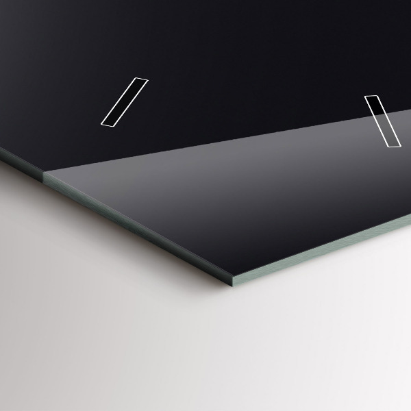 Zegar ścienny pionowy Futurystyczna fala