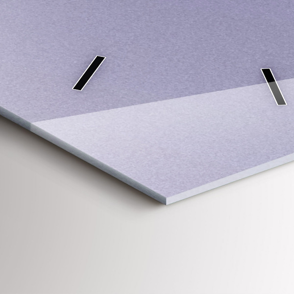 Zegar szklany pionowy Abstrakcja słońce