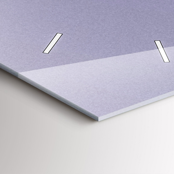 Zegar szklany pionowy Abstrakcja słońce