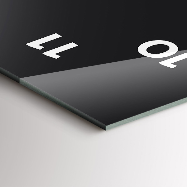 Zegar ścienny pionowy Fazy księżyca