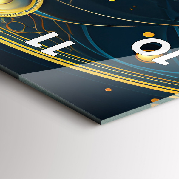 Zegar ścienny pionowy Zegar horoskopowy