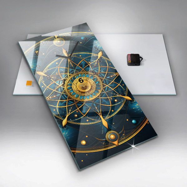 Zegar ścienny pionowy Zegar horoskopowy