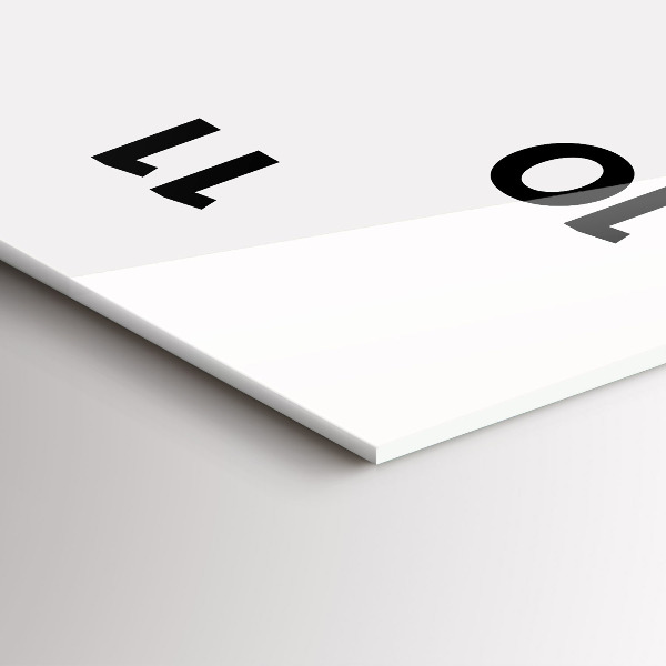 Zegar szklany pionowy Rysunek wyścig kolarski