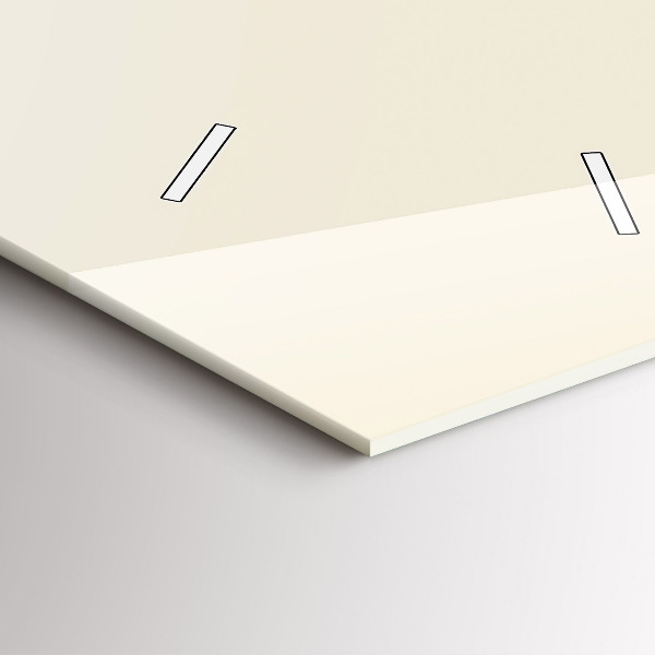 Zegar szklany pionowy Abstrakcja jeleń