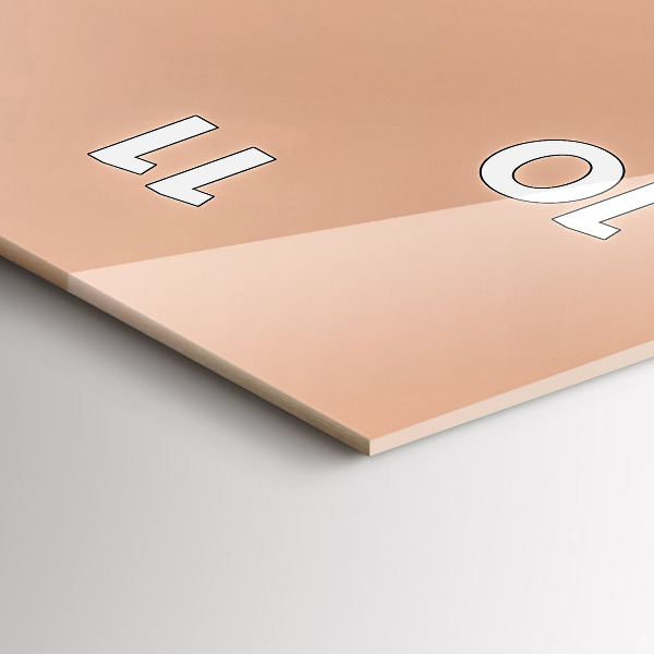 Zegar szklany pionowy Ilustracja flaminga