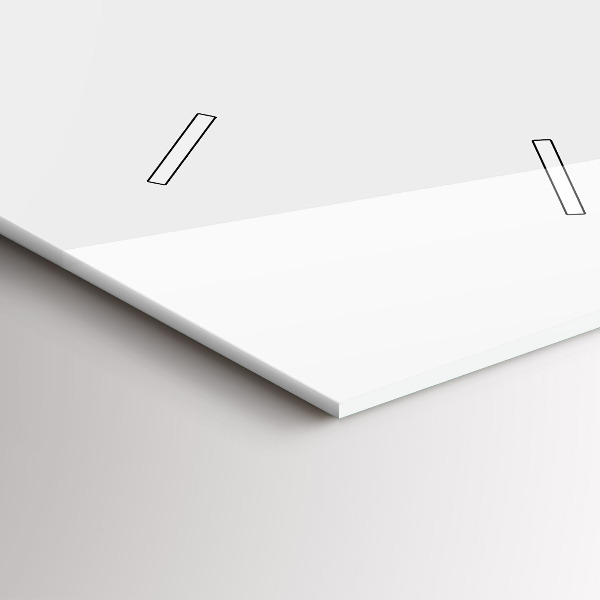 Zegar szklany pionowy Rysunkowy niedźwiedź