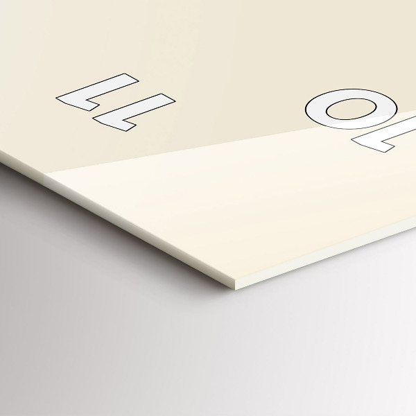 Zegar ścienny pionowy Jeleń w koszuli