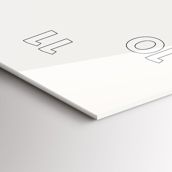 Zegar szklany pionowy Jazz w Nowym Jorku