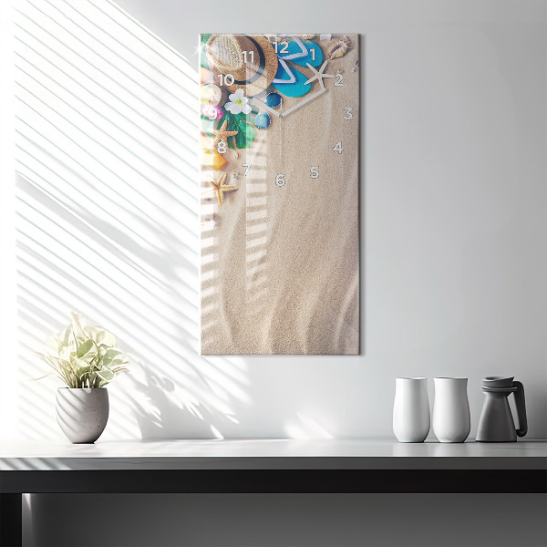 Zegar szklany pionowy Akcesoria wakacyjne