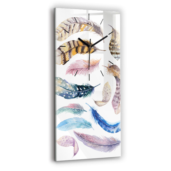 Zegar szklany pionowy Sztuka retro ilustracja