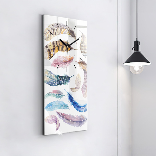 Zegar szklany pionowy Sztuka retro ilustracja