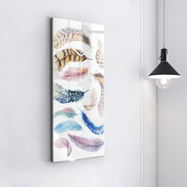 Zegar szklany pionowy Sztuka retro ilustracja