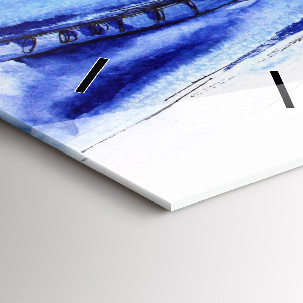 Zegar ścienny pionowy Kobiece Szpilki