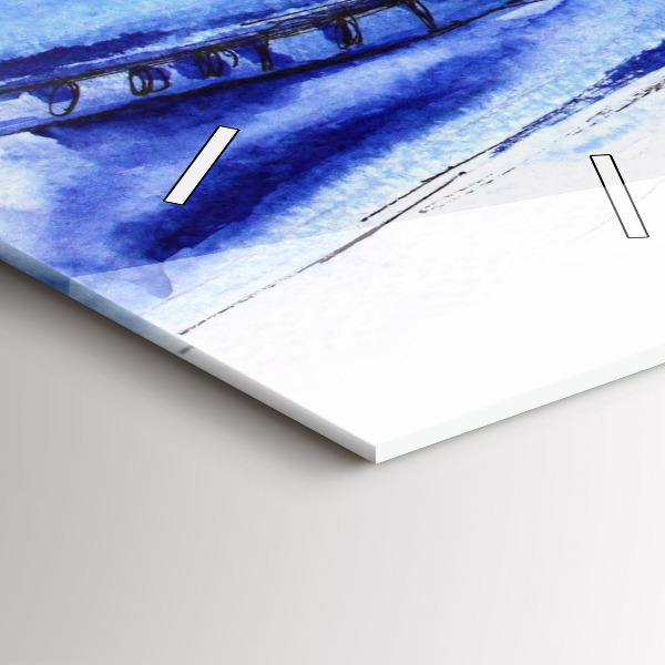 Zegar ścienny pionowy Kobiece Szpilki