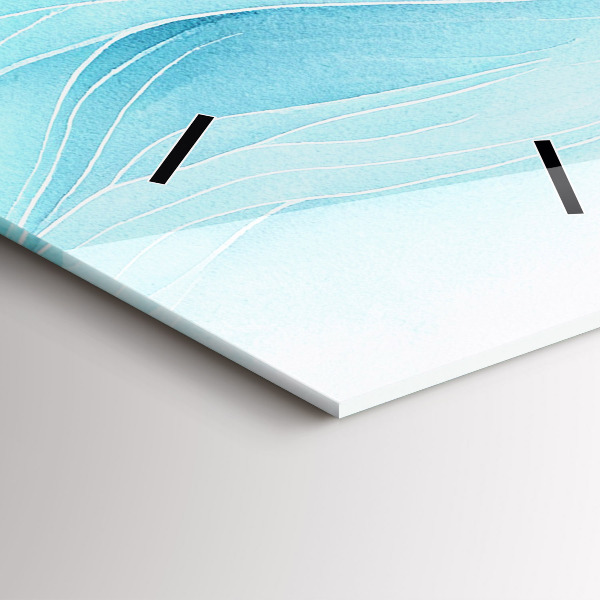 Zegar ścienny pionowy Błękitne obłoki