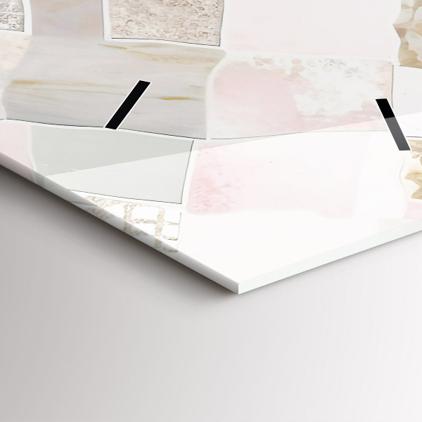 Zegar ścienny pionowy Kolorowe płytki