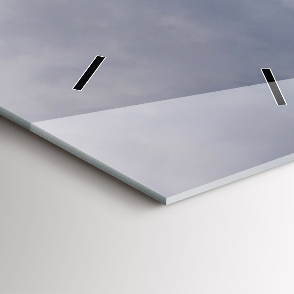 Zegar ścienny pionowy Skaliste góry