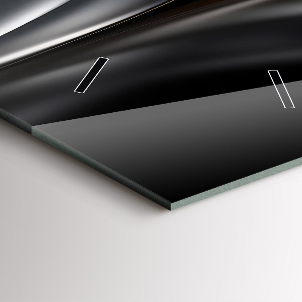 Zegar ścienny pionowy Abstrakcja