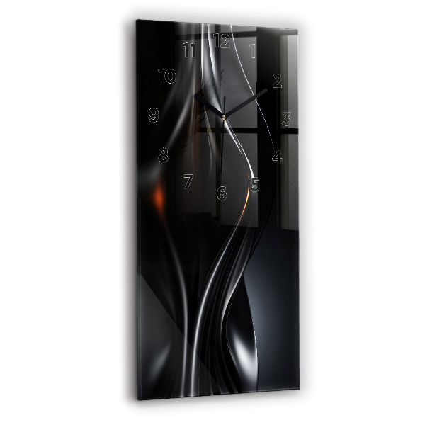 Zegar ścienny pionowy Abstrakcja