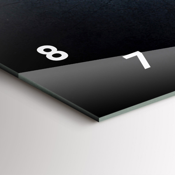 Zegar ścienny poziomy Warzywa