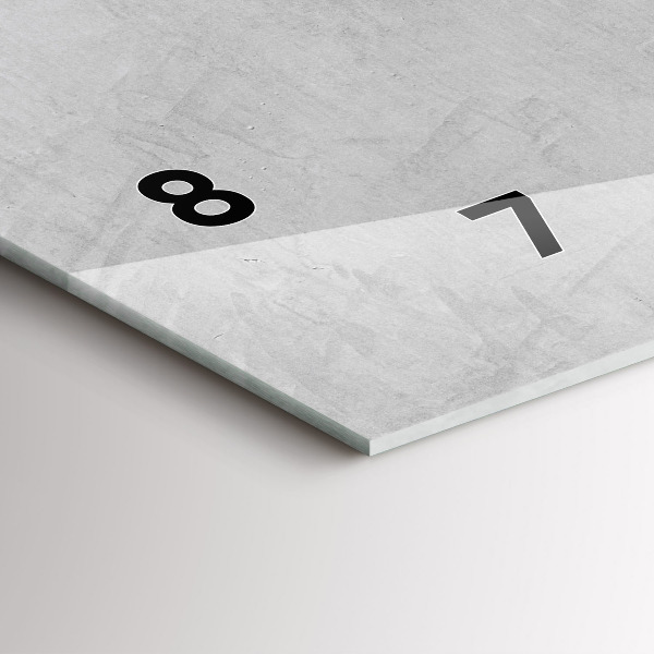 Zegar poziomy Kamienna ściana