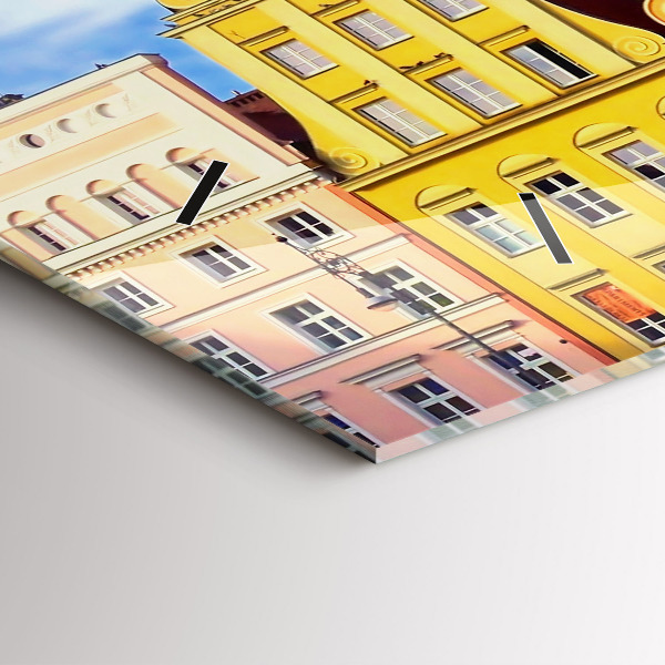 Zegar ścienny poziomy Wrocław - Stare miasto