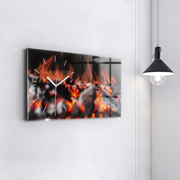 Zegar szklany poziomy Ruszt