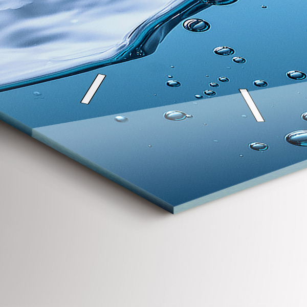 Zegar poziomy Zbliżenie wody