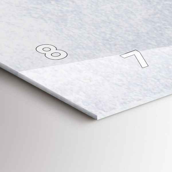 Zegar poziomy Kawałek ciasta