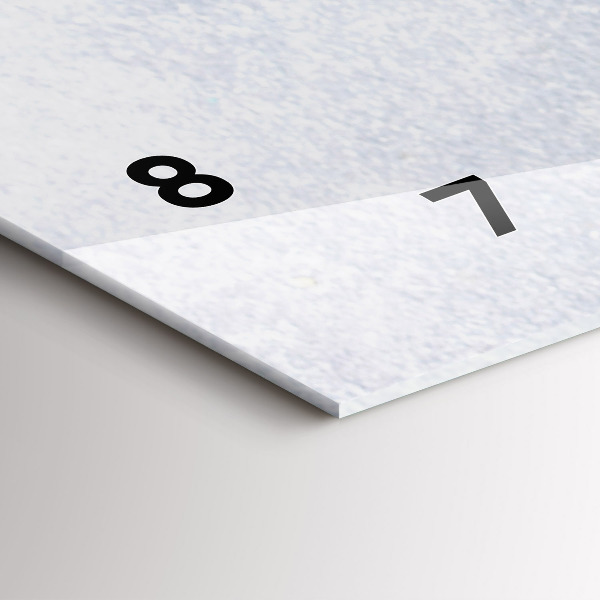 Zegar poziomy Kawałek ciasta