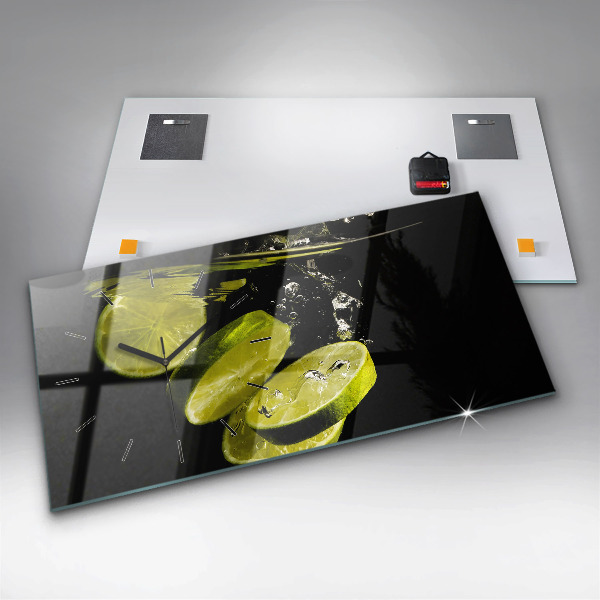 Zegar poziomy Limonki