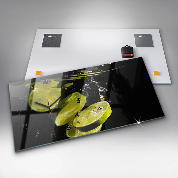 Zegar poziomy Limonki
