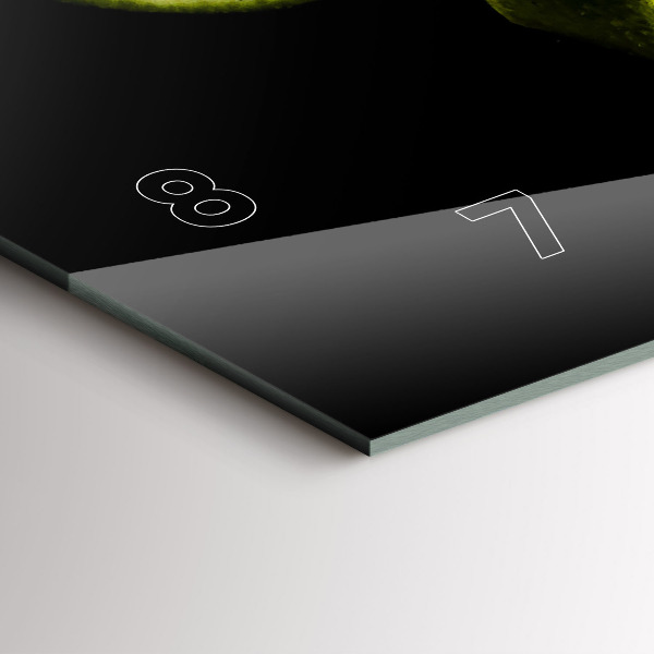 Zegar poziomy Limonki