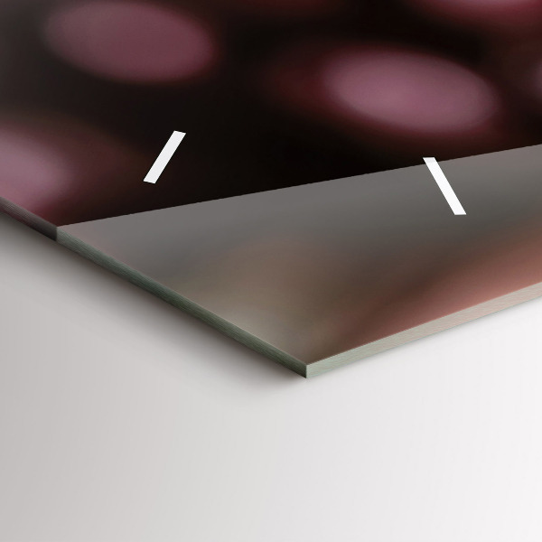 Zegar poziomy Kieliszek czerwonego wina